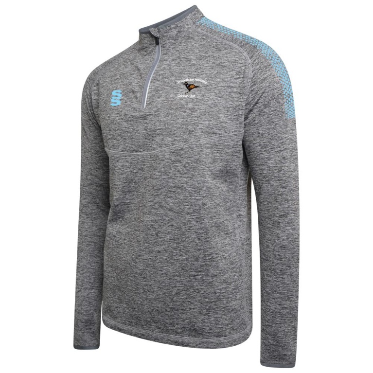 Woodham Mortimer Cricket Club Dual Mid-layer Grey